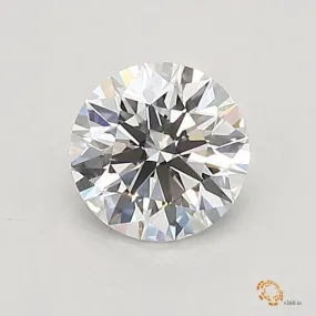 0.37-Carat Round Shape Lab Grown Diamond