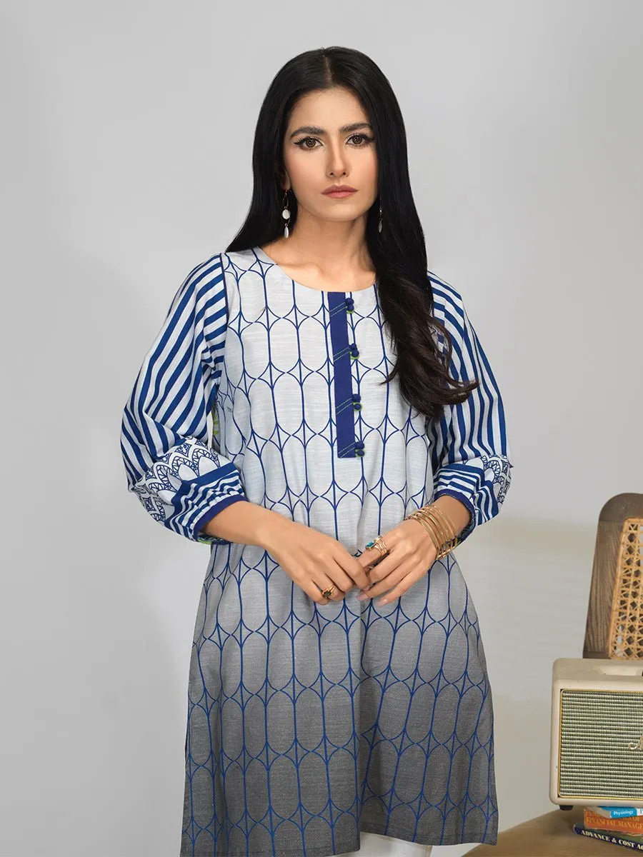 1pc Casual Khaddar Pret (EX-W22-J-004)