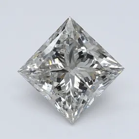 2.74-Carat Princess Shape Lab Grown Diamond