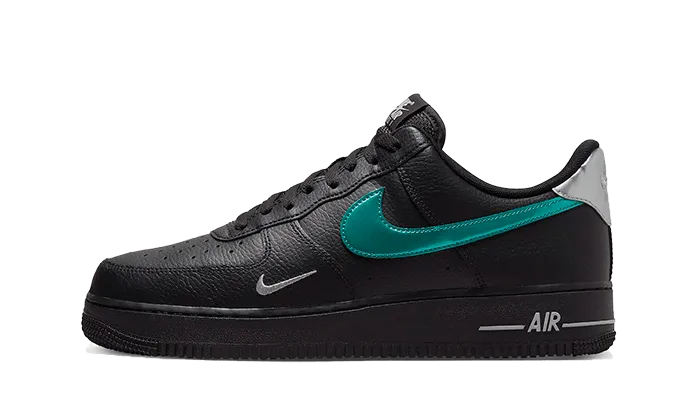 Air Force 1 Low Black Blue Lightning