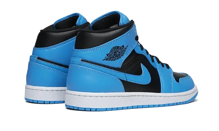 AirJordan 1 Mid University Blue Black