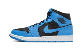 AirJordan 1 Mid University Blue Black