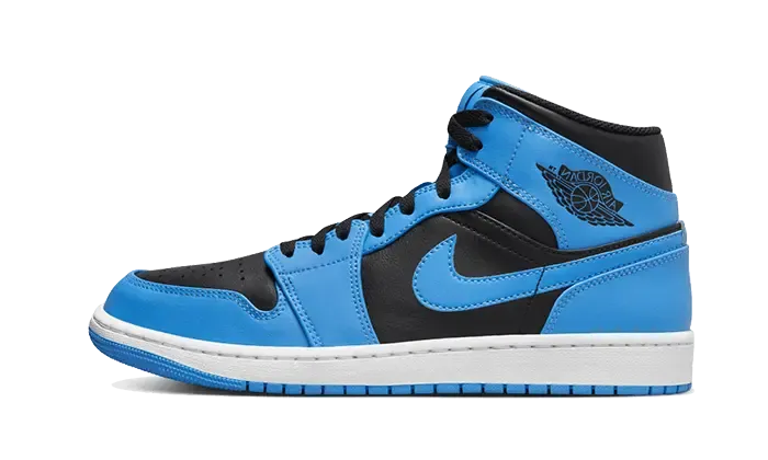 AirJordan 1 Mid University Blue Black