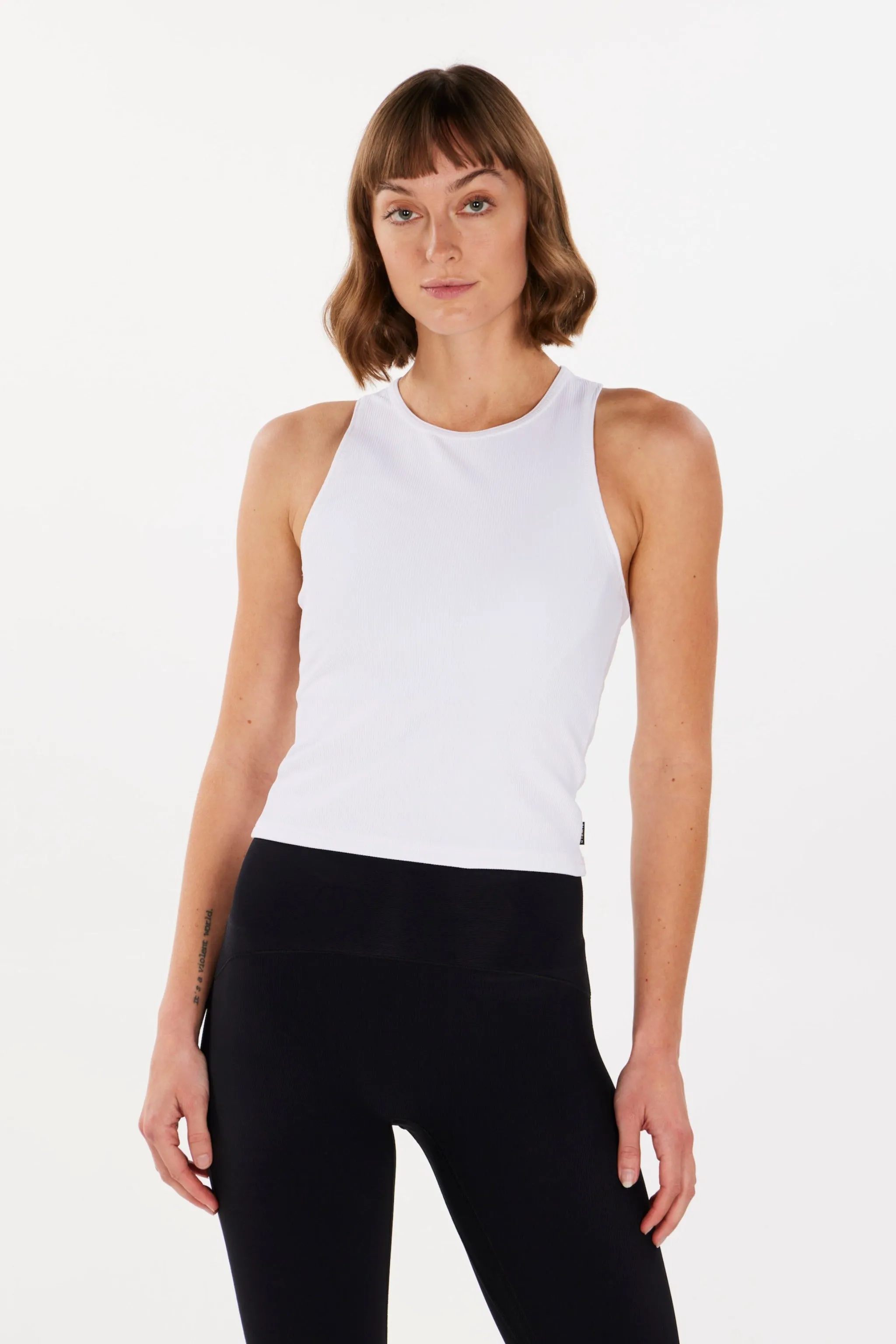 ALRN RIB CROP TANK