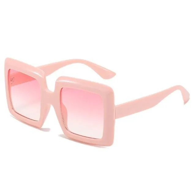 Années 70 Lunettes De Soleil Oversize Carrées Cher