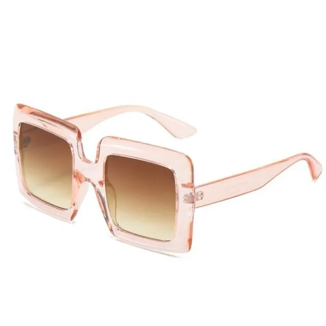 Années 70 Lunettes De Soleil Oversize Carrées Cher