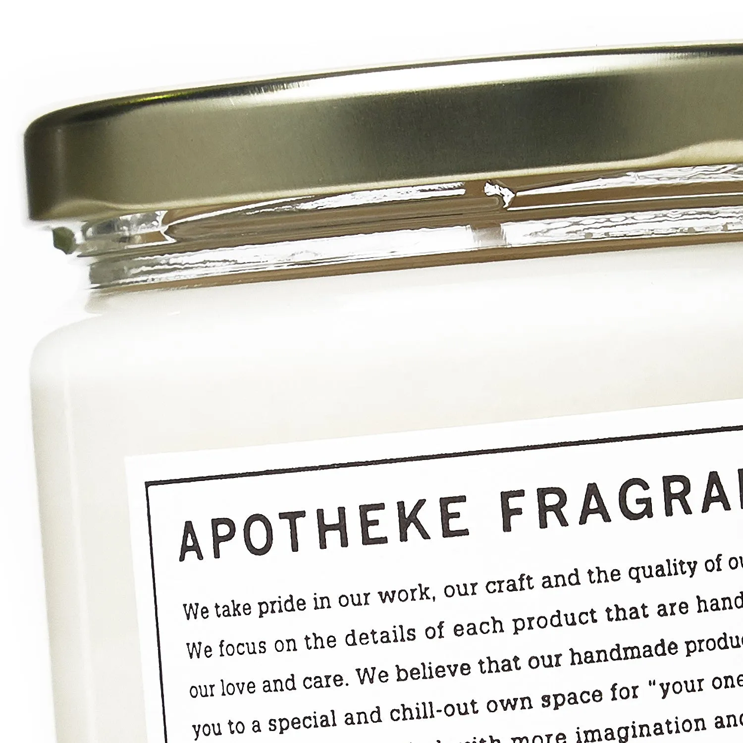 Apotheke Fragrance Glass Jar Candle "Blue Hour"