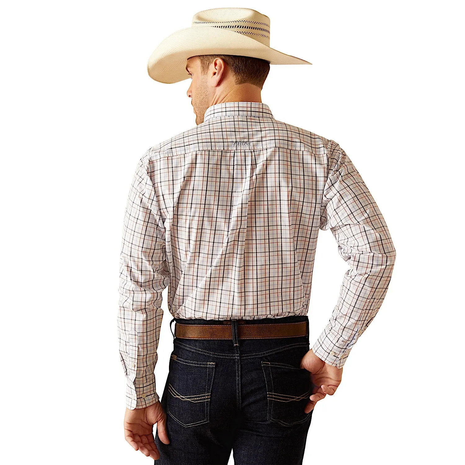 Ariat Men's Pro Series Dan Classic Fit Shirt - White