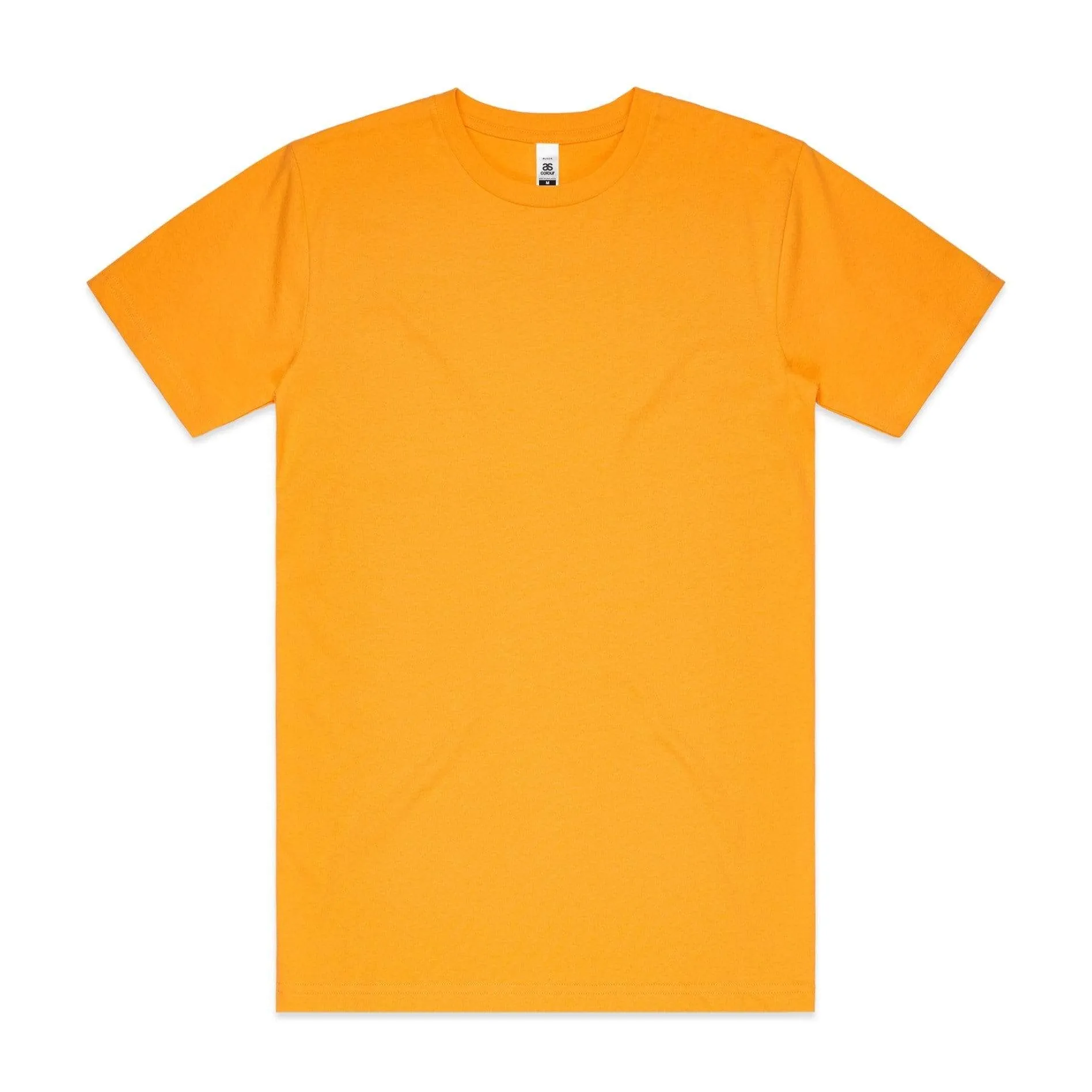 As Colour Men's block T shirt 5050 (No print no sale)