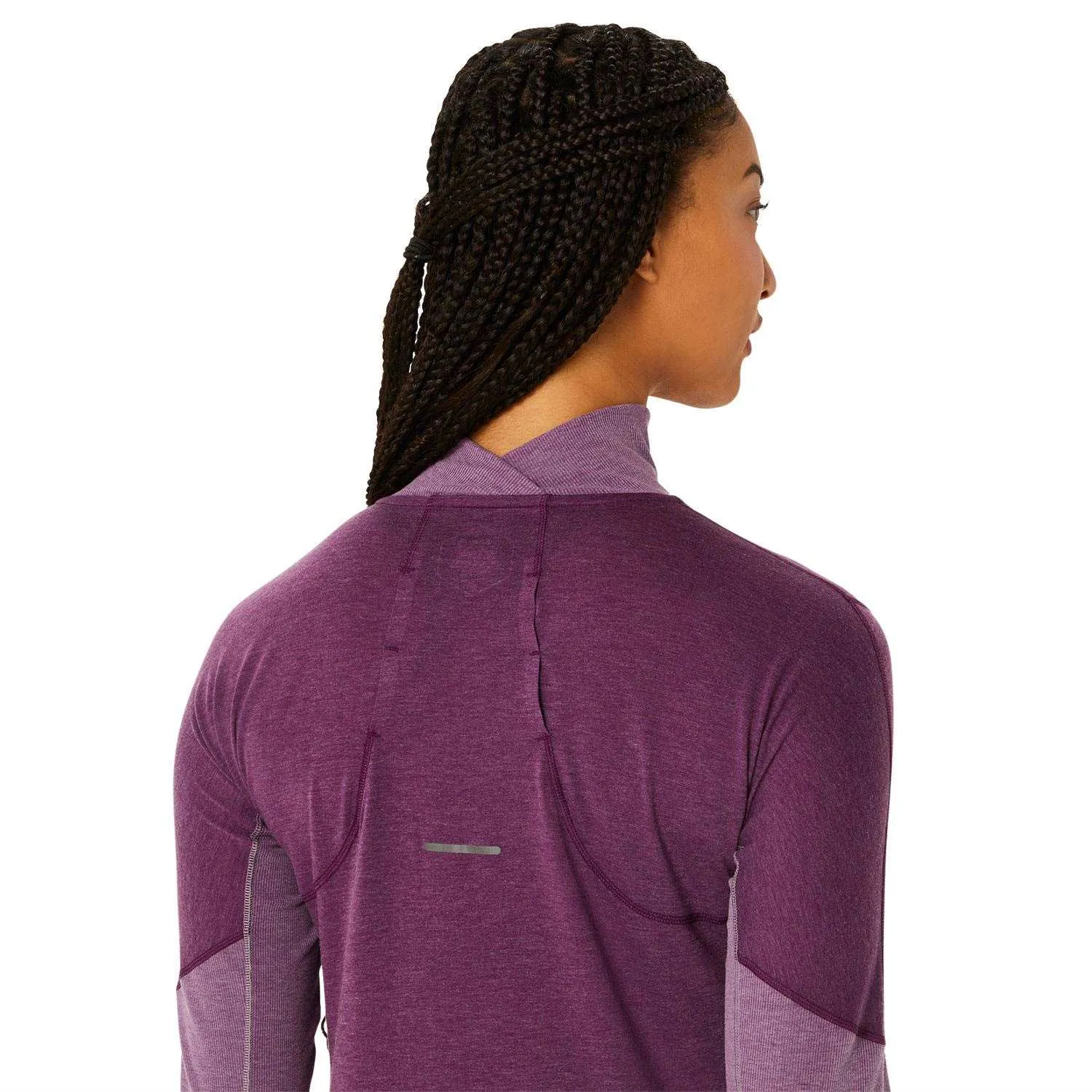 Asics Metarun Mock Neck Long-Sleeve Womens Top