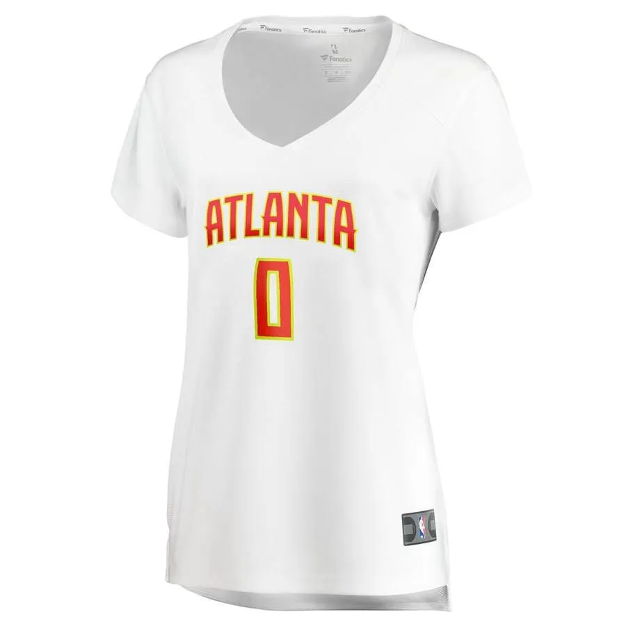 Atlanta Hawks Brandon Goodwin Fanatics Branded Replica Fast Break Player Association Jersey Womens - White | Ireland M7873O7