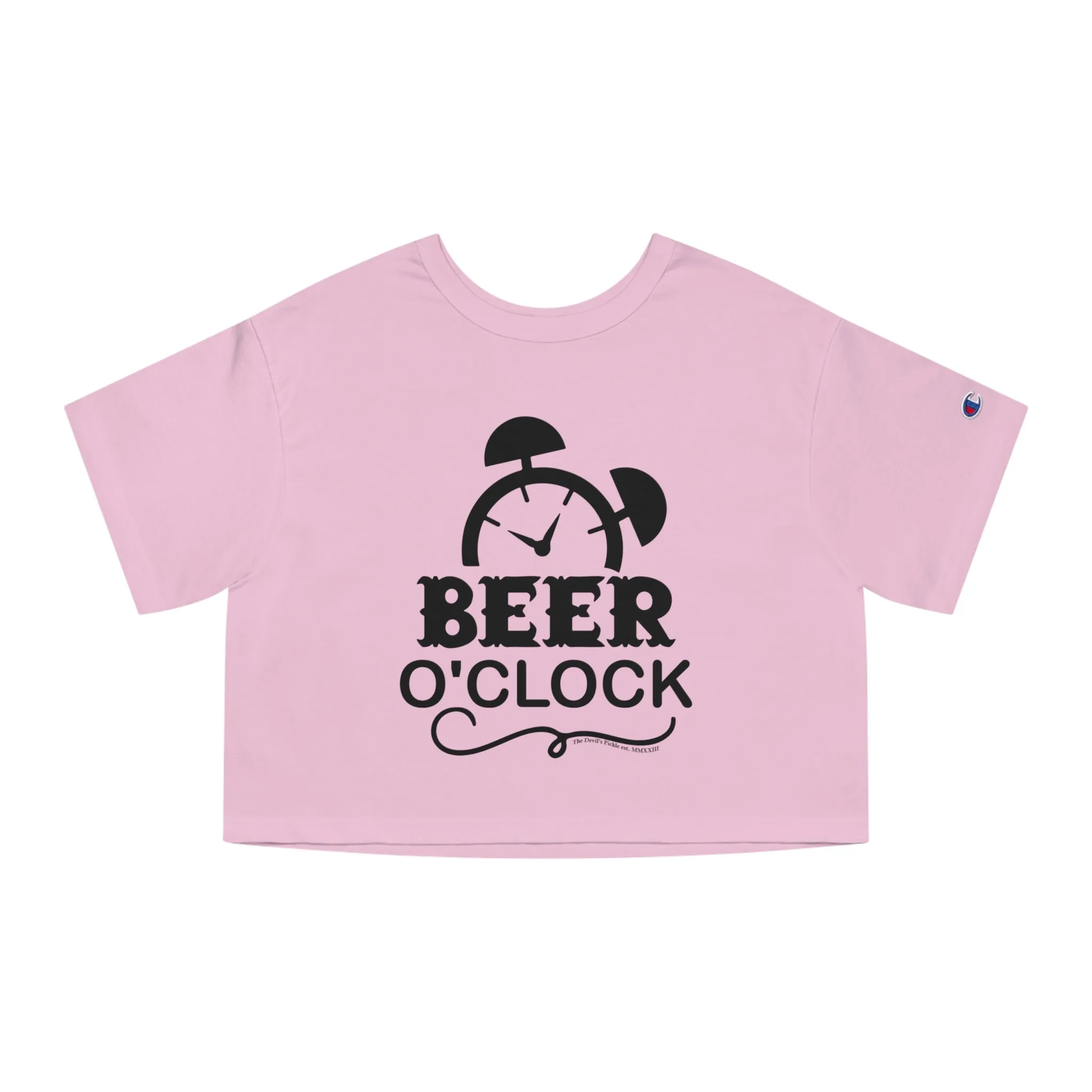 Beer O'clock Cropped T-Shirt