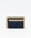 Billetera Rusty Plymouth Tri-Fold Wallet Navy Blue