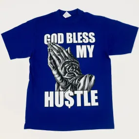 BILLIONAIRE God Bless My Hustle Graphic T-Shirt