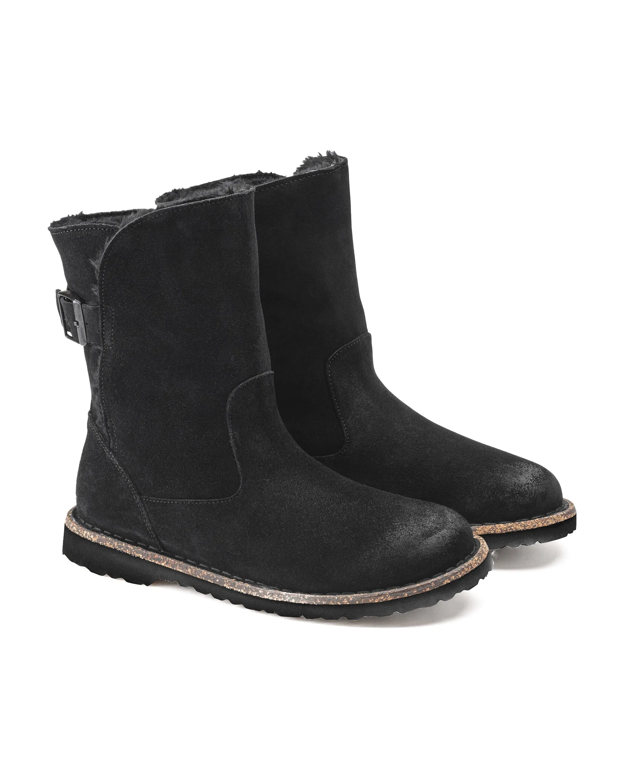 Birkenstock Uppsala Shearling Women black Calzata Stretta