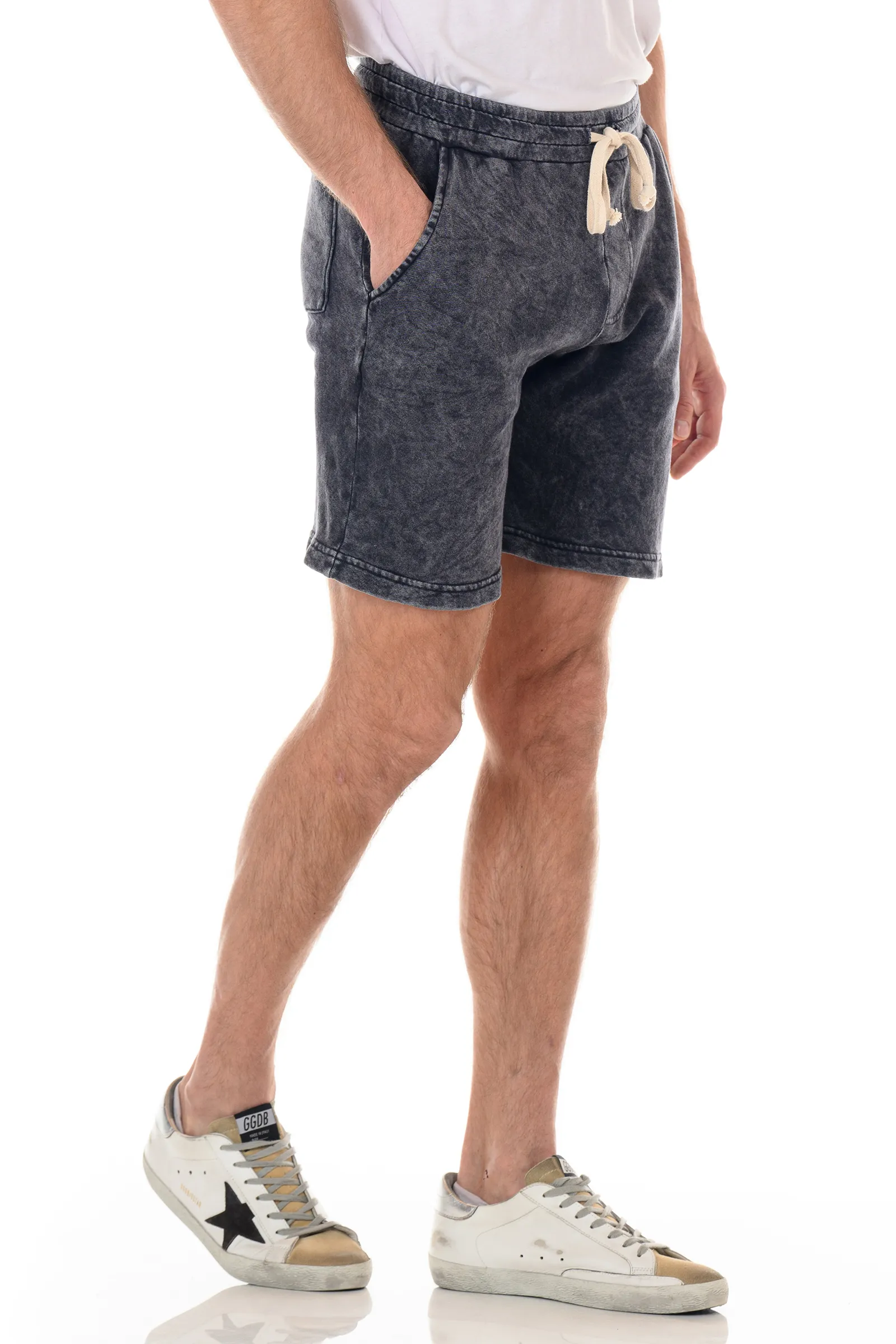 Brandeis Mineral Sweatshort - Black