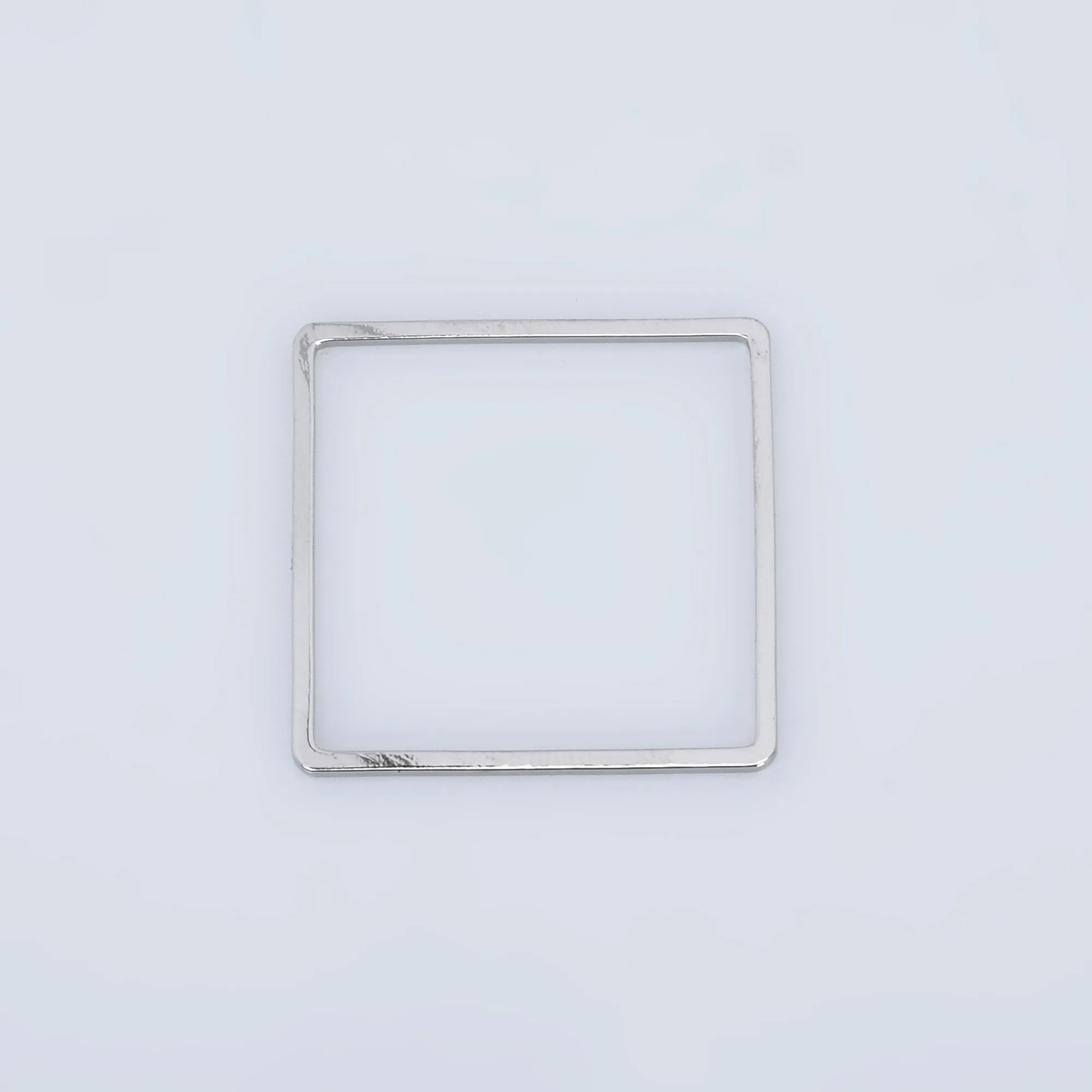 Brass 25mm/20mm Square Earrings accessories earrings connector Geometric Hoop Square Drop Dangle Earrings 10pcs 102824