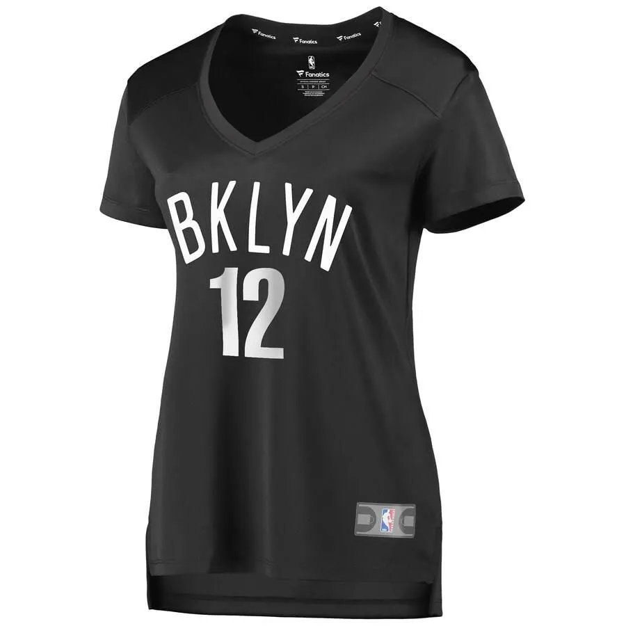 Brooklyn Nets Joe Harris Fanatics Branded Fast Break Player Statement Jersey Womens - Dark Grey | Ireland V5944N7