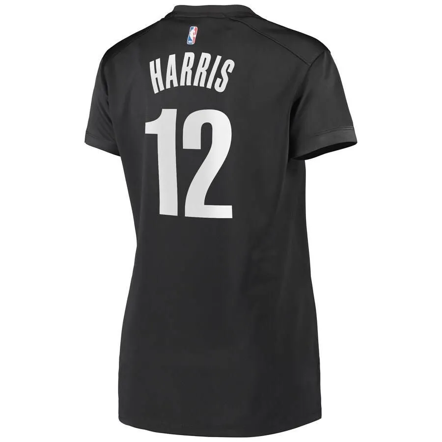 Brooklyn Nets Joe Harris Fanatics Branded Fast Break Player Statement Jersey Womens - Dark Grey | Ireland V5944N7