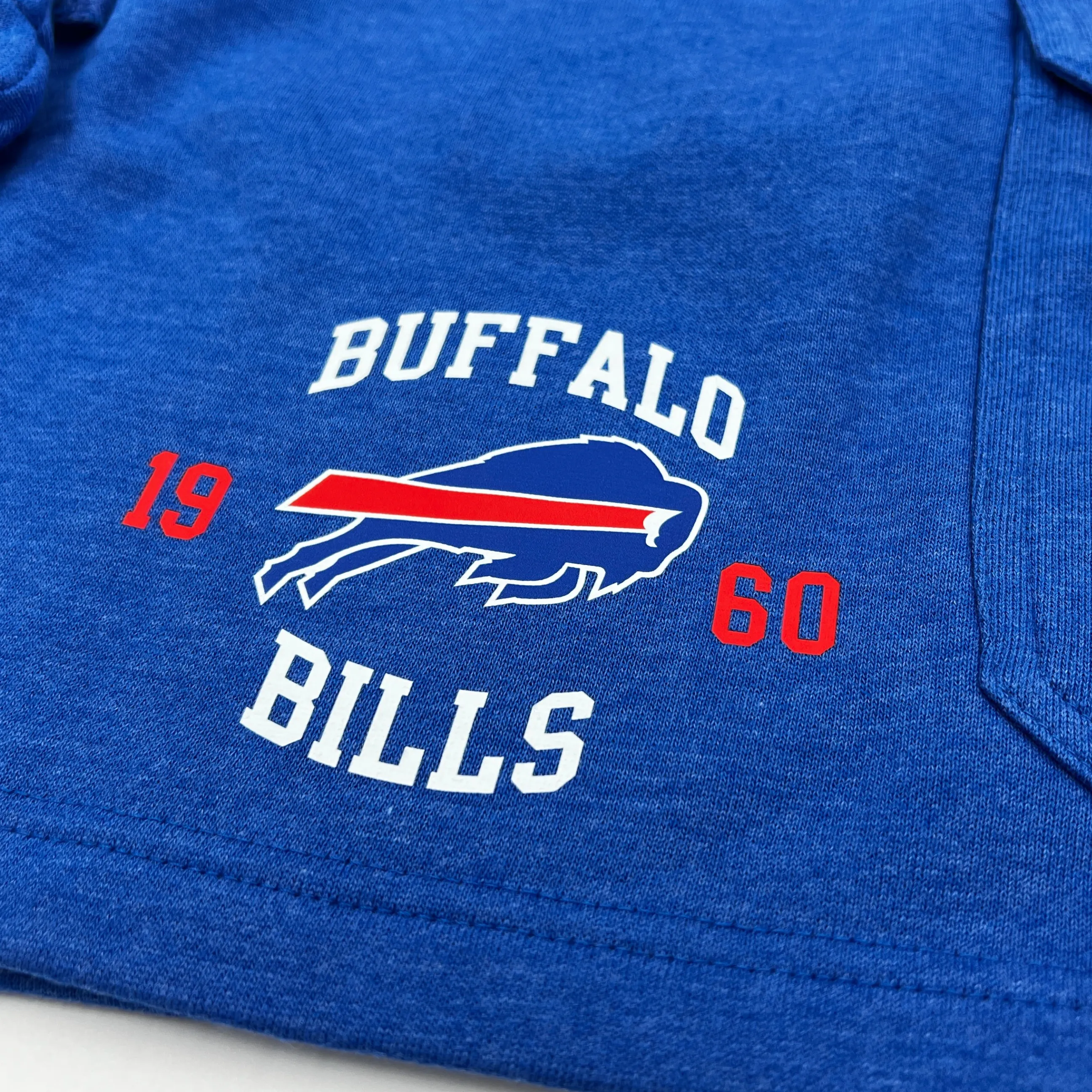 Buffalo Bills Cargo Fleece Royal Blue Shorts