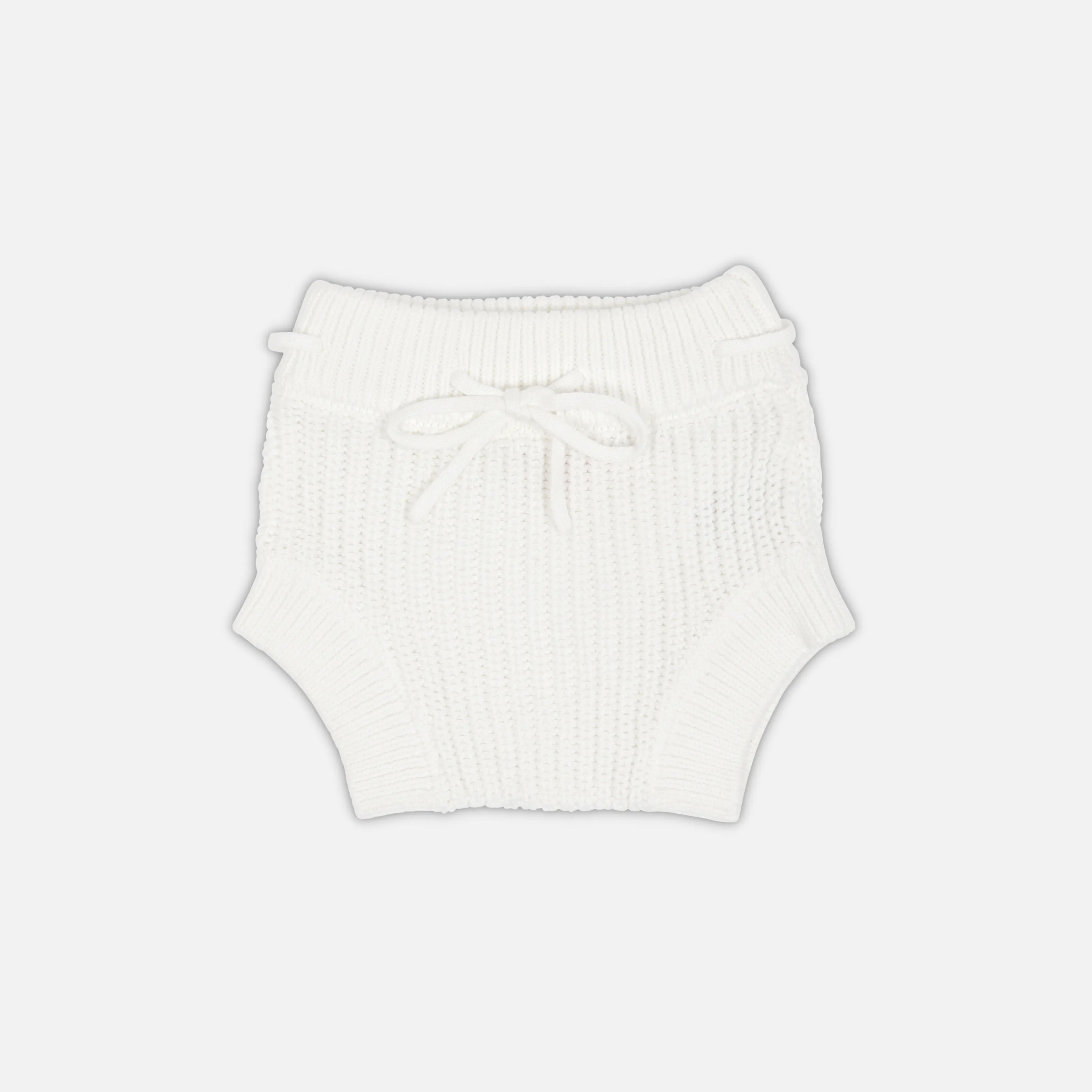 Chunky Knit Bloomers - Marshmallow