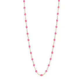 Classic Gigi Pink necklace, Rose Gold, 19.7"