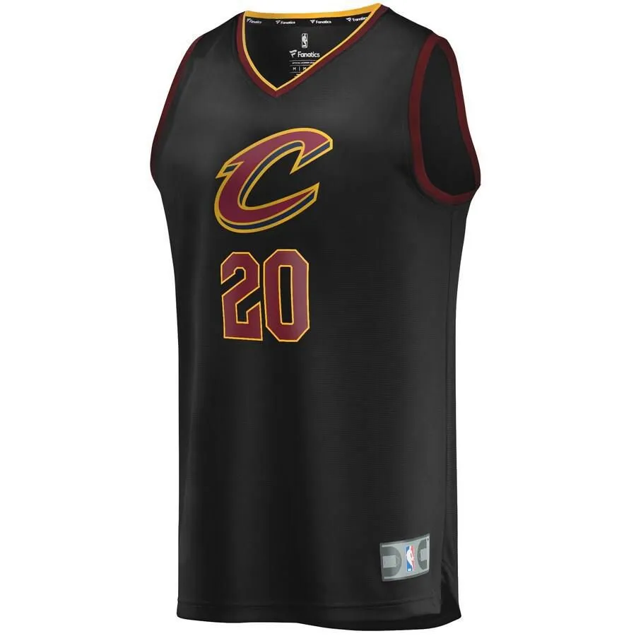 Cleveland Cavaliers Brandon Knight Fanatics Branded Replica Fast Break Player Statement Jersey Kids - Black | Ireland E8407U6