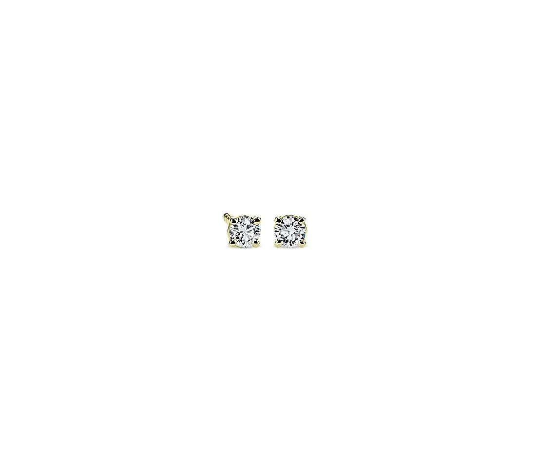 Dainty Diamond Studs