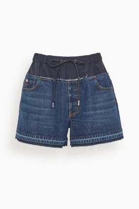 Denim Shorts in Blue