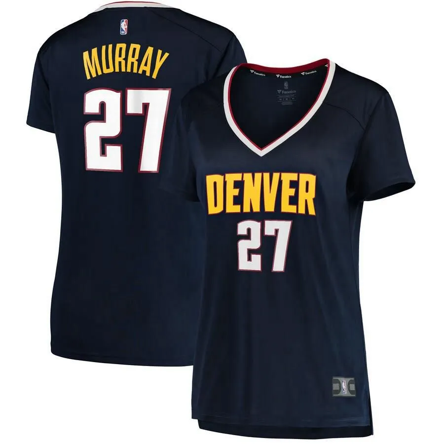 Denver Nuggets Jamal Murray Fanatics Branded Fast Break Player Icon Jersey Womens - Navy | Ireland F9072Q9