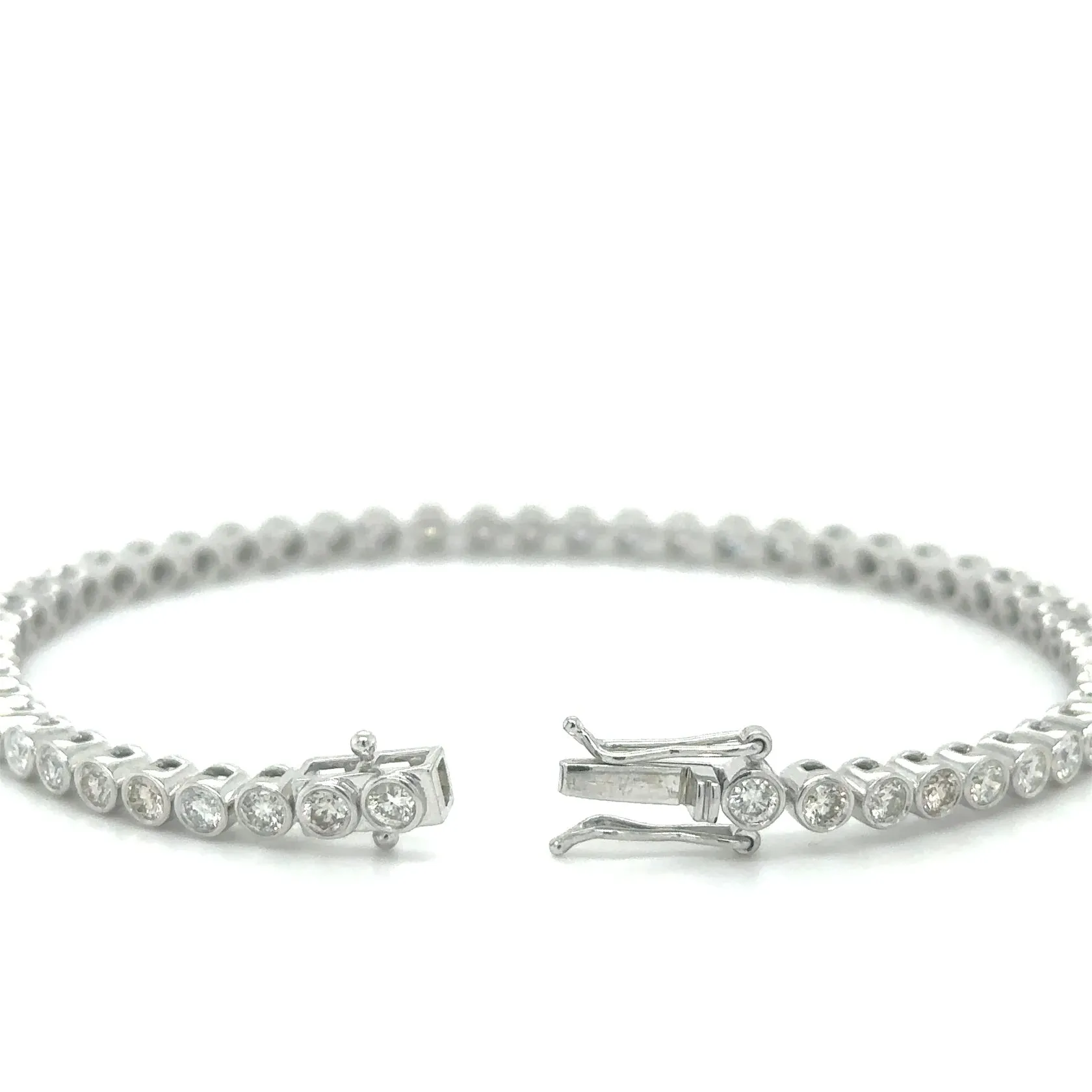 Diamond Bezel Tennis Bracelet