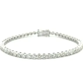 Diamond Bezel Tennis Bracelet