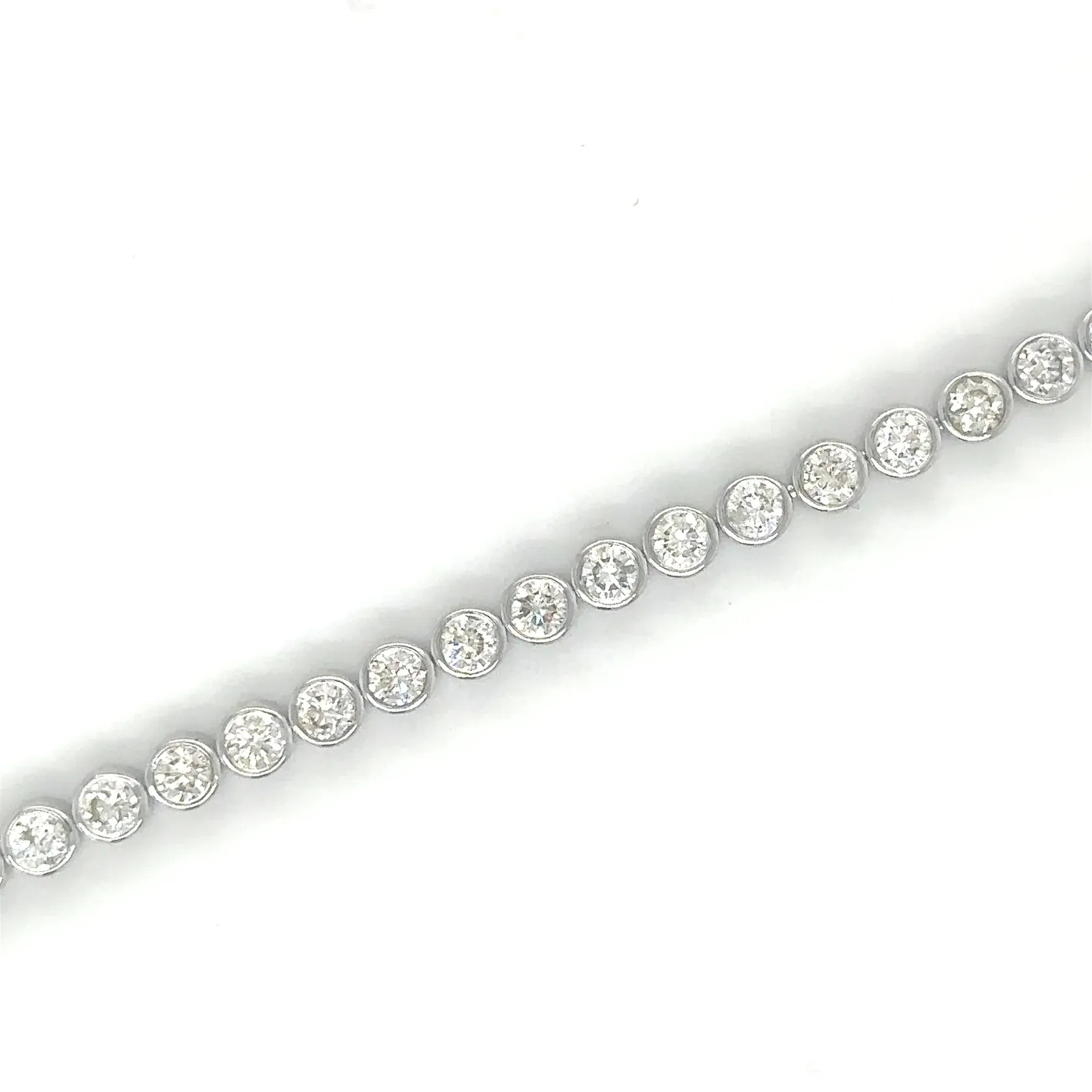 Diamond Bezel Tennis Bracelet