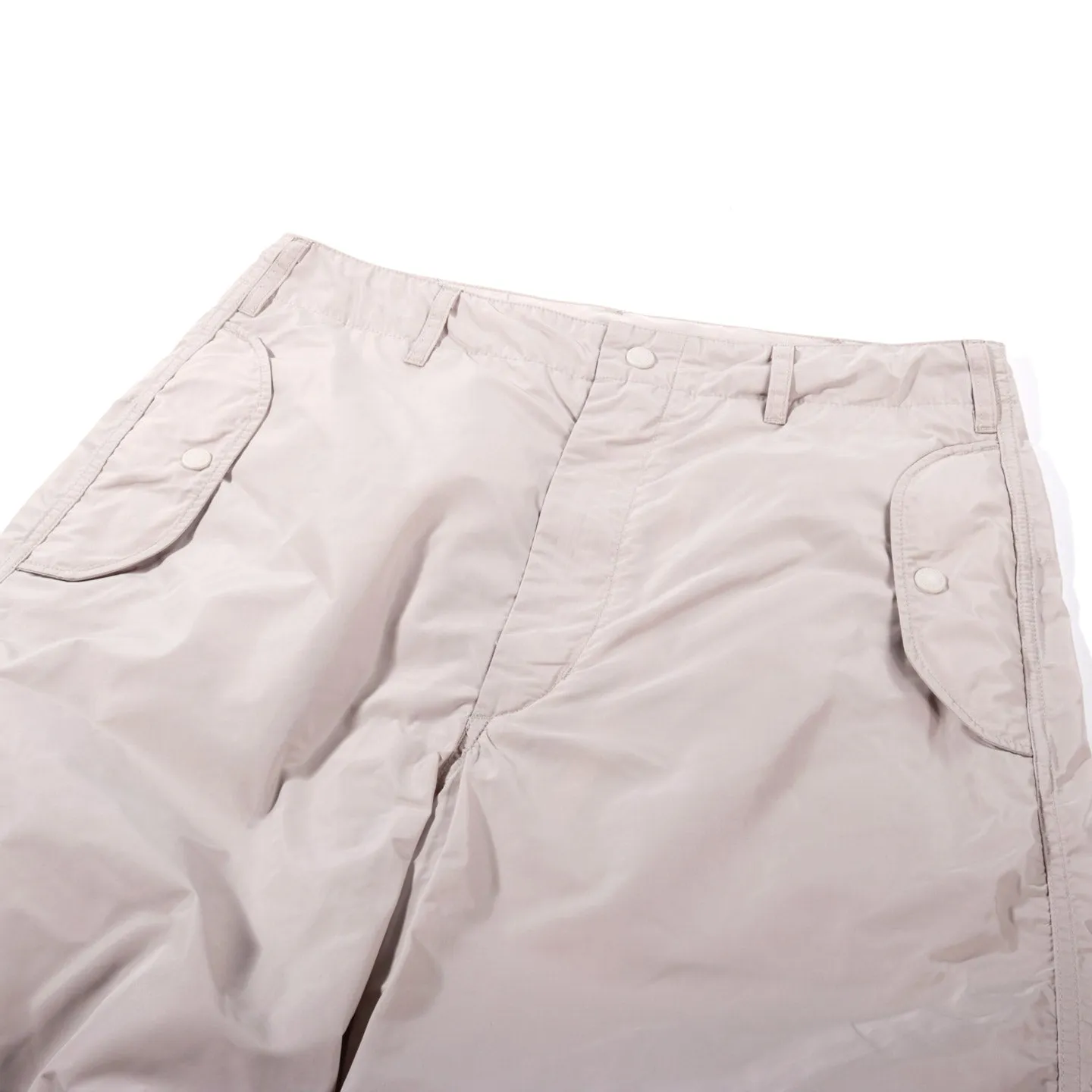 ENGINEERED GARMENTS OVER PANT KHAKI MEMORY POLYESTER