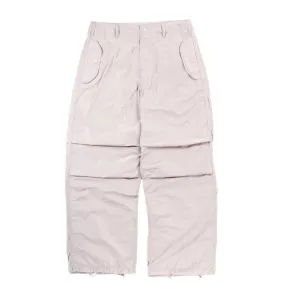 ENGINEERED GARMENTS OVER PANT KHAKI MEMORY POLYESTER