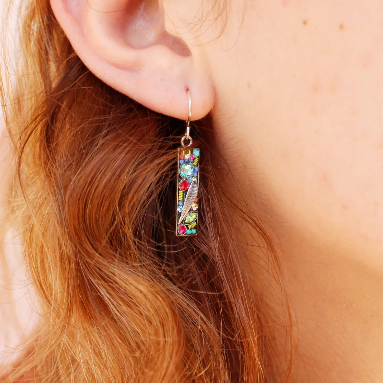 Firefly Long Botanical Earrings