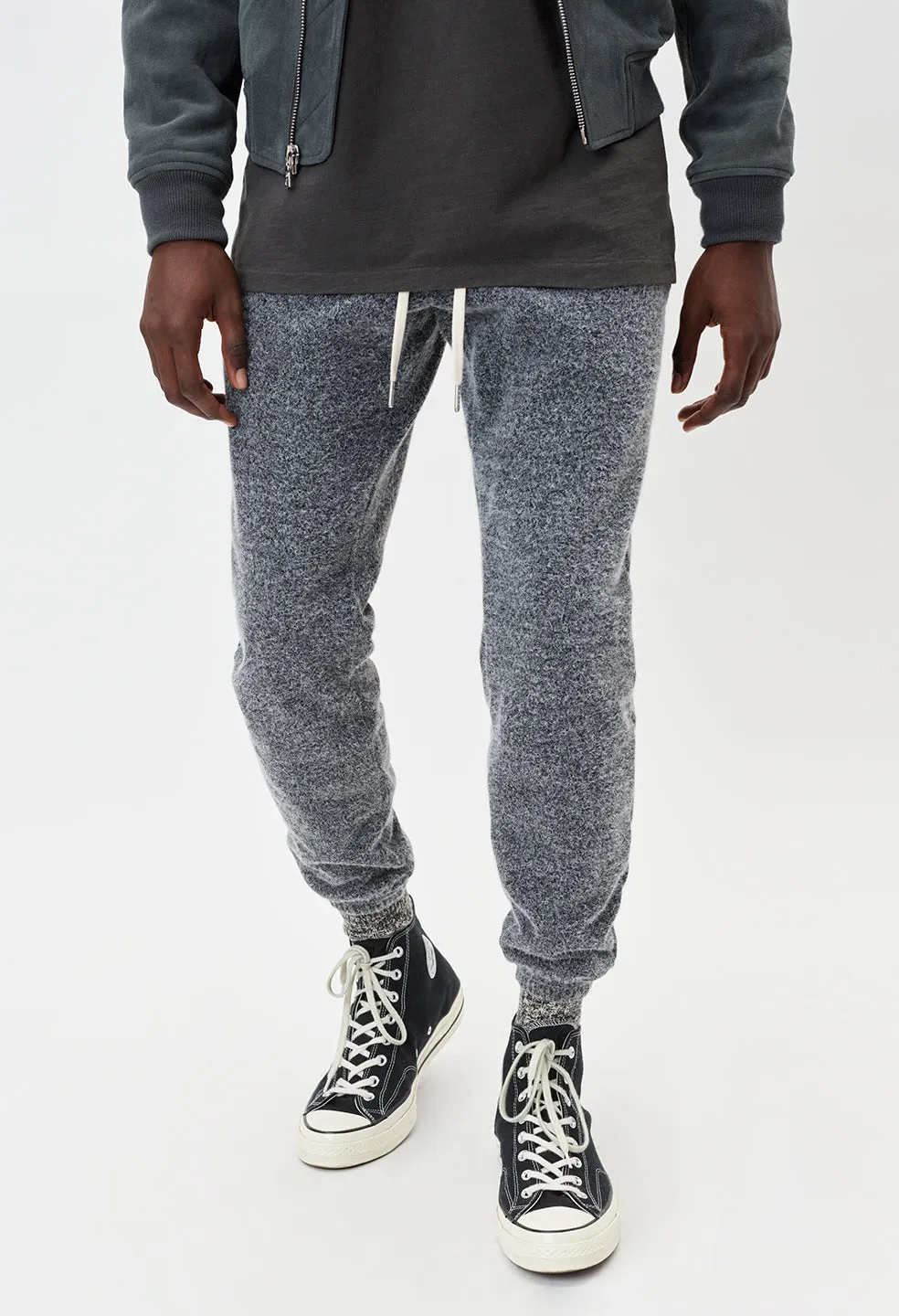 Fur Terry LA Sweatpants / Charcoal