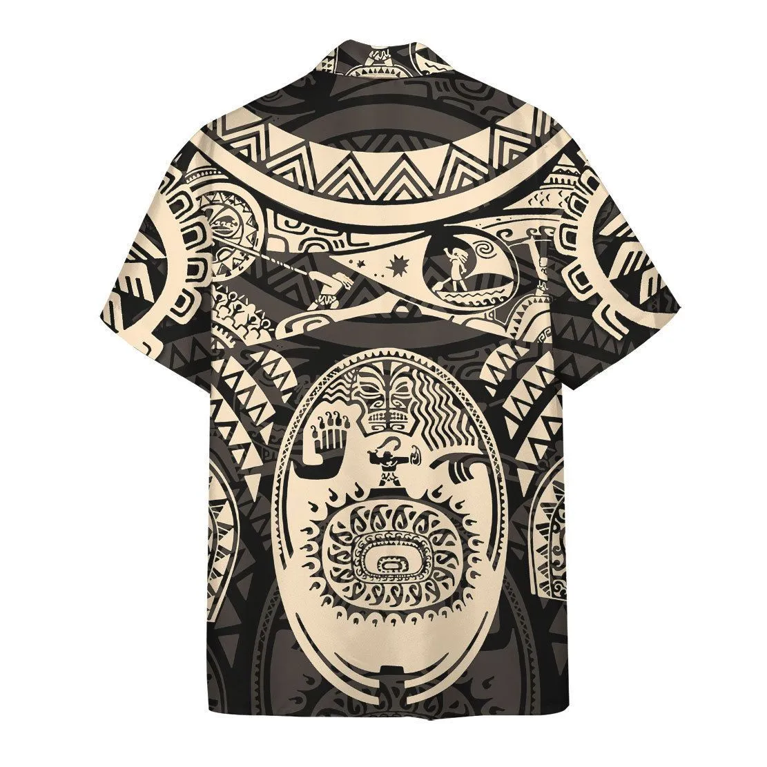 Gearhuman 3D A Demigod Of Hawaii Tattoo Hawaii Shirt