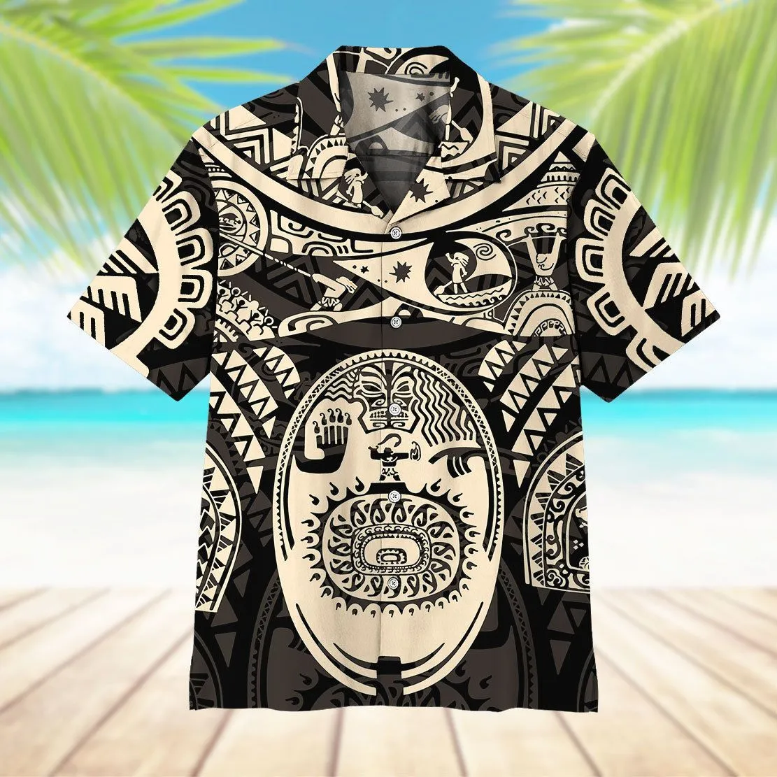 Gearhuman 3D A Demigod Of Hawaii Tattoo Hawaii Shirt