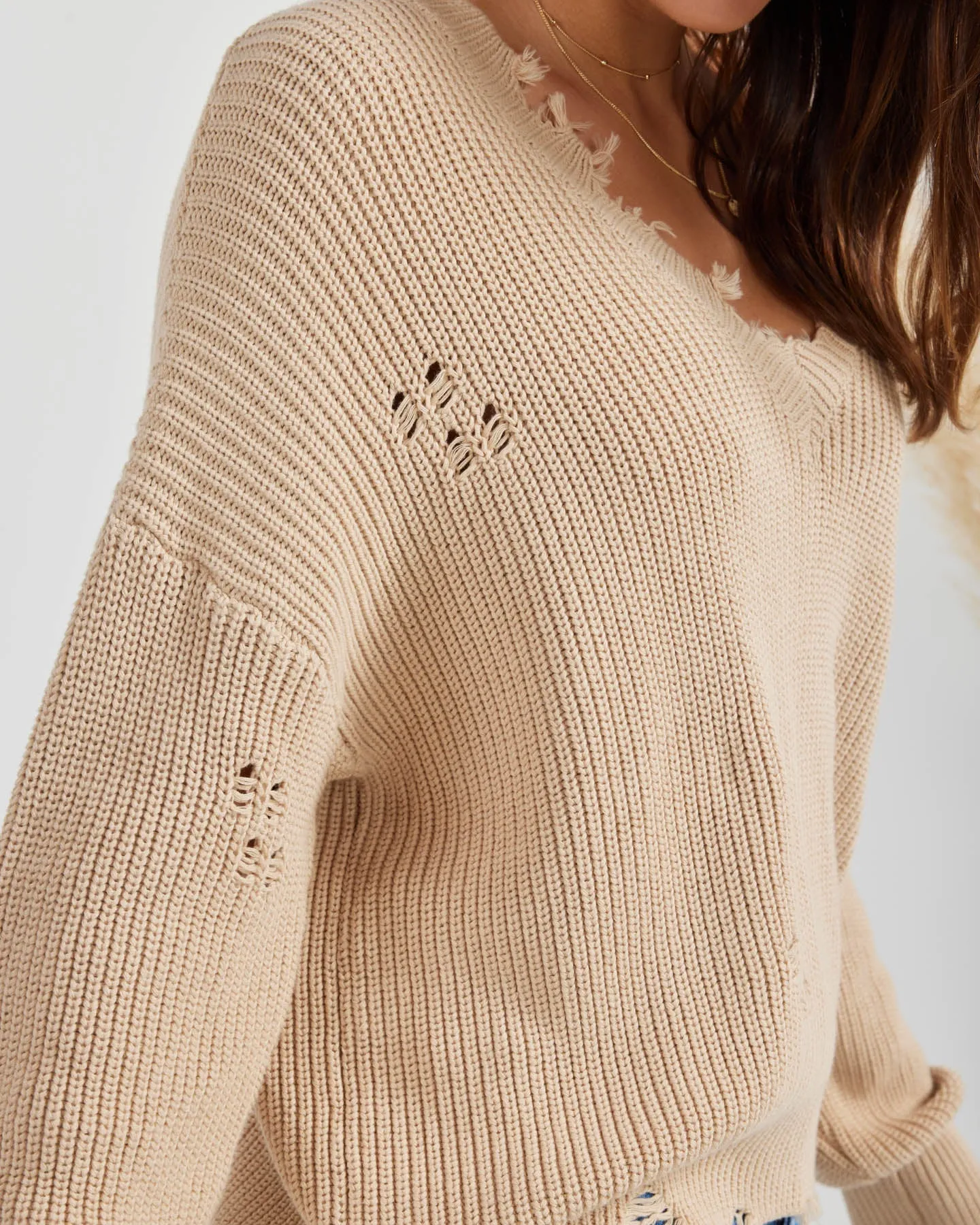 Georgie Knit-Beige