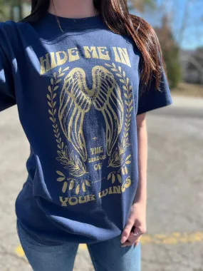 Hide Me in the Shadows of Your Wings Tee