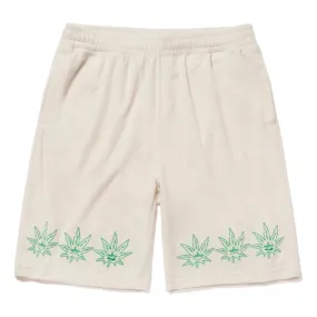 HUF GREEN BUDDY TERRY CLOTH SHORT-NATURAL