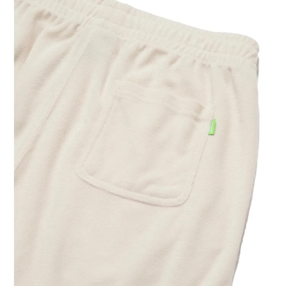 HUF GREEN BUDDY TERRY CLOTH SHORT-NATURAL