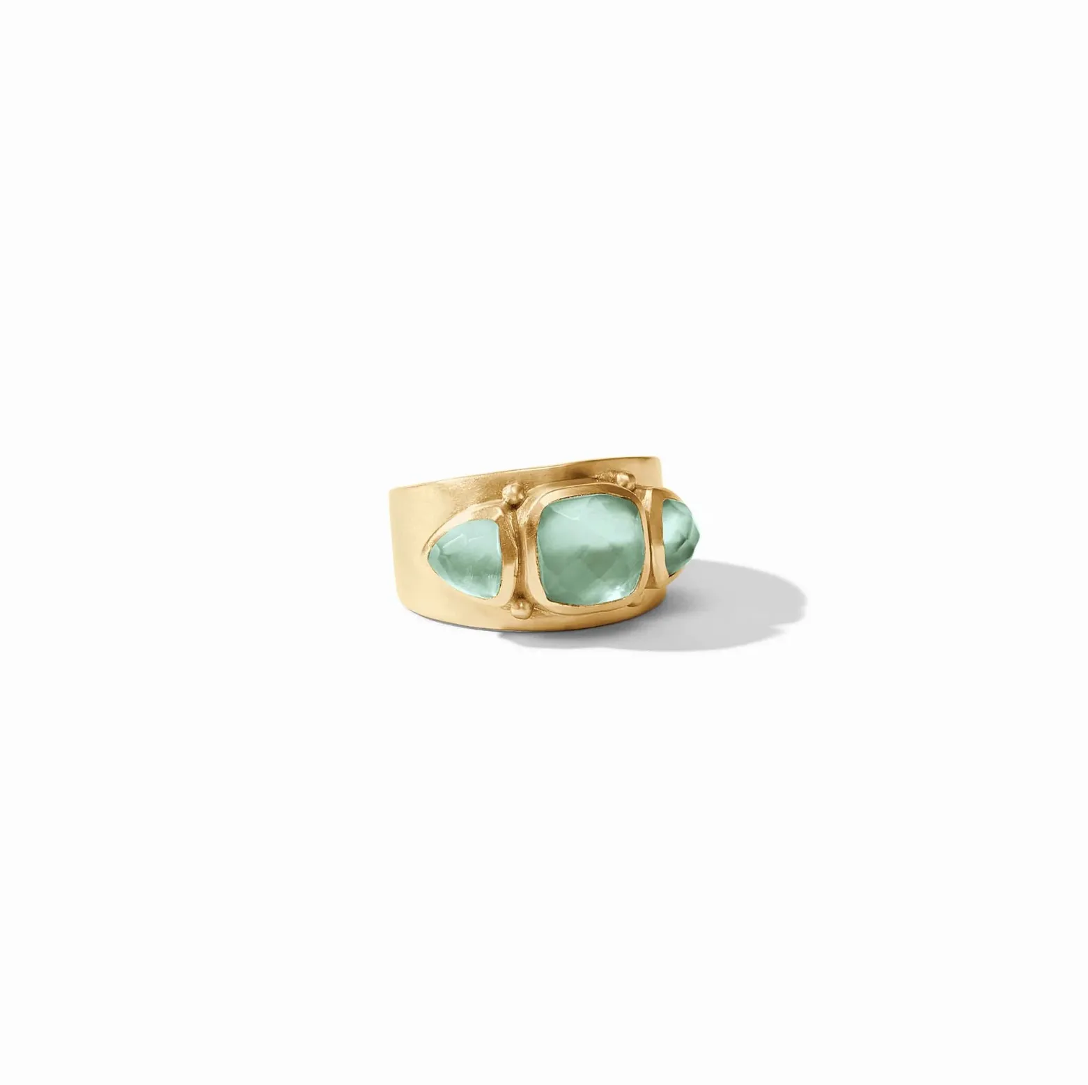 Julie Vos Aquitaine Ring, Aquamarine Blue