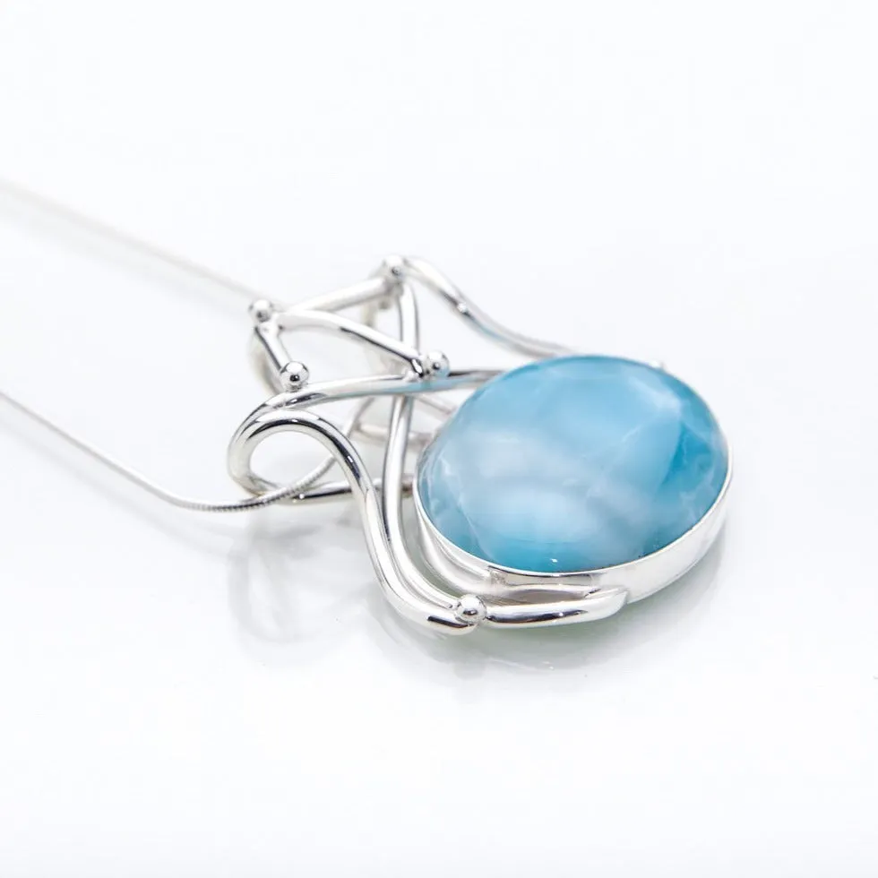 Larimar Pendant Caroline