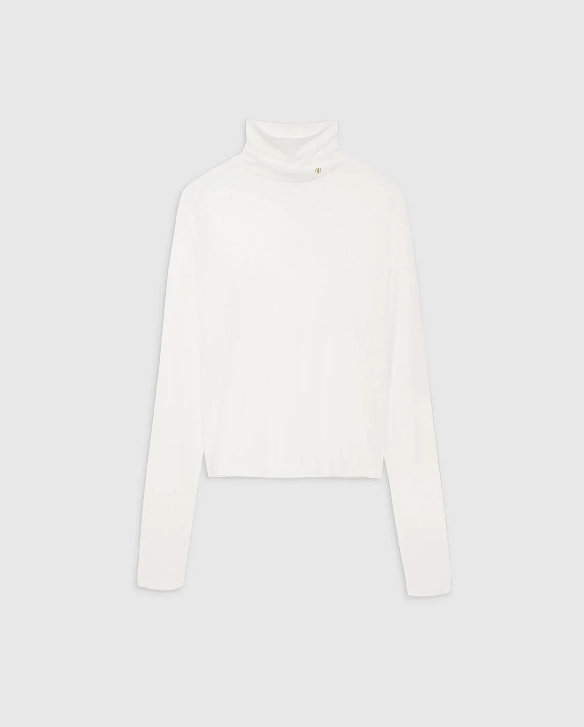 LIA TOP / OFF WHITE CASHMERE BLEND