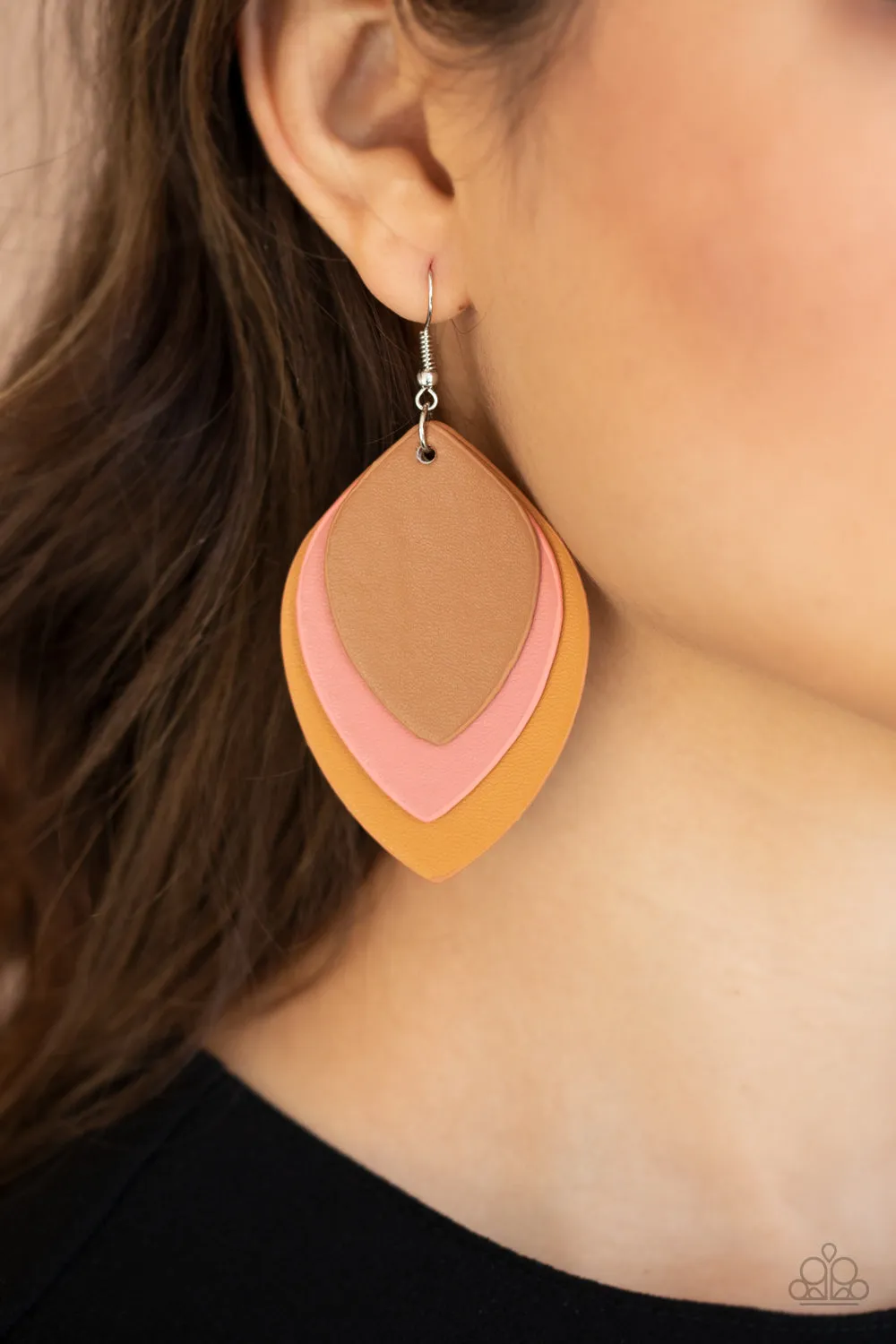 Light as a LEATHER - Multi Earring