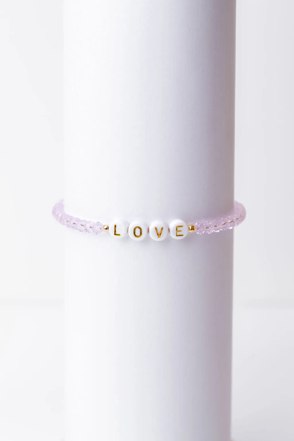 LOVE Crystal Beaded Bracelet