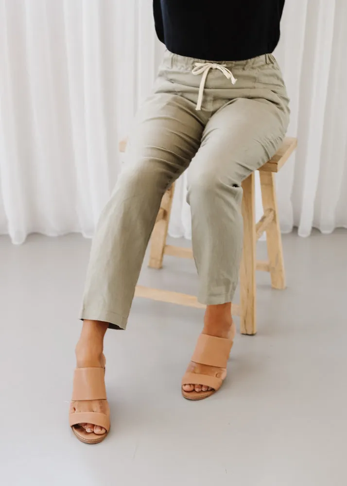 Luxe Pants in Khaki