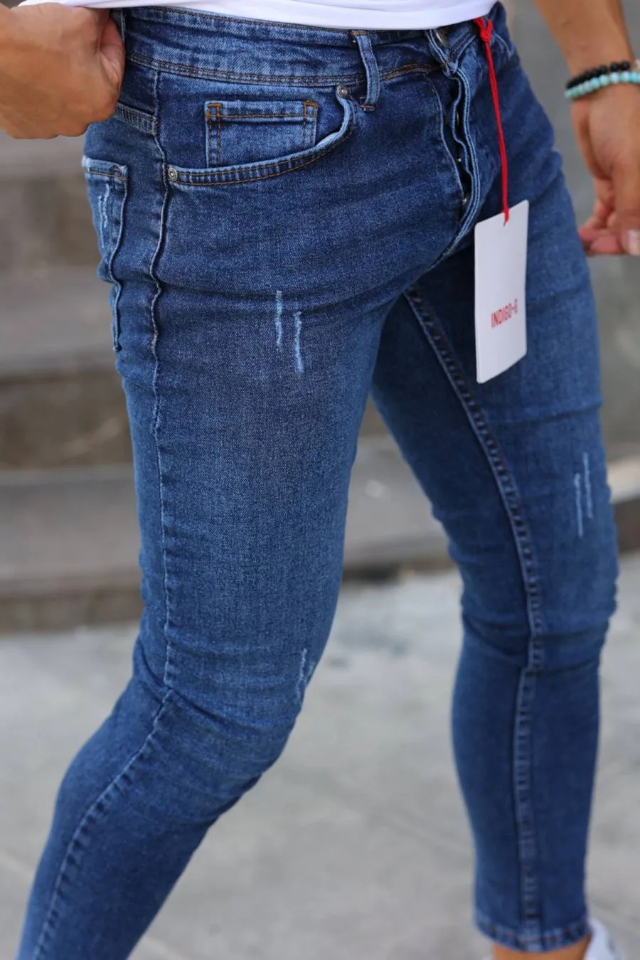 Max8 Slim Jeans - Blue